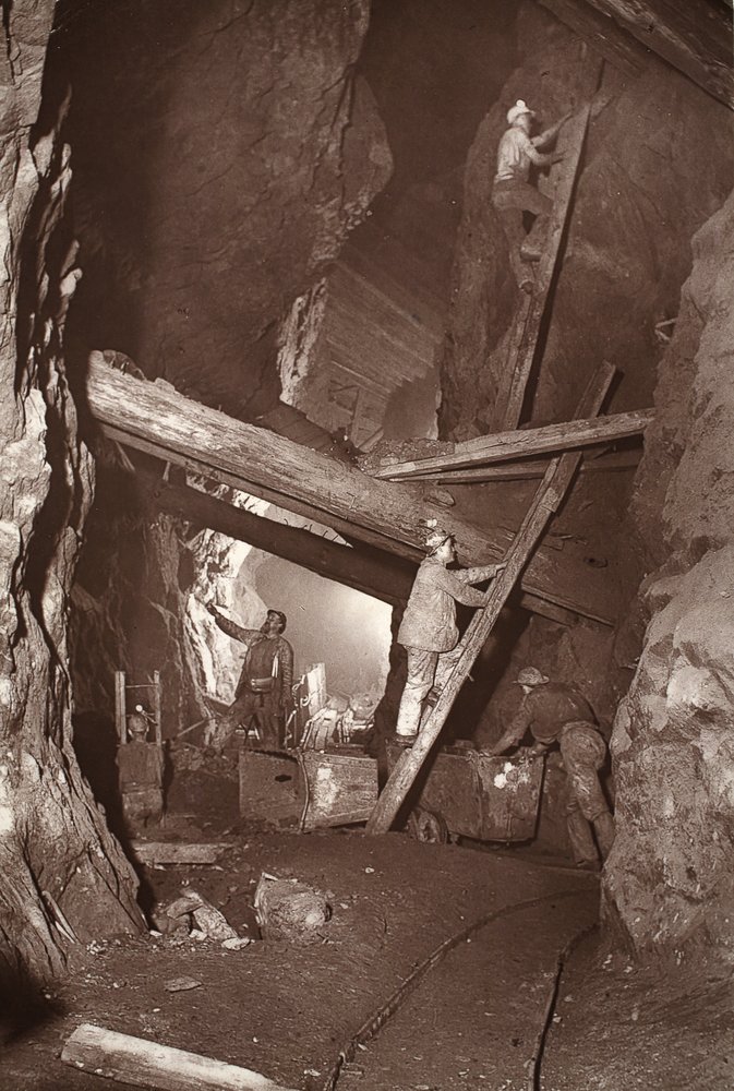 The 180 at East Pool Mine, illustration from ''Mongst Mines and Miners ...