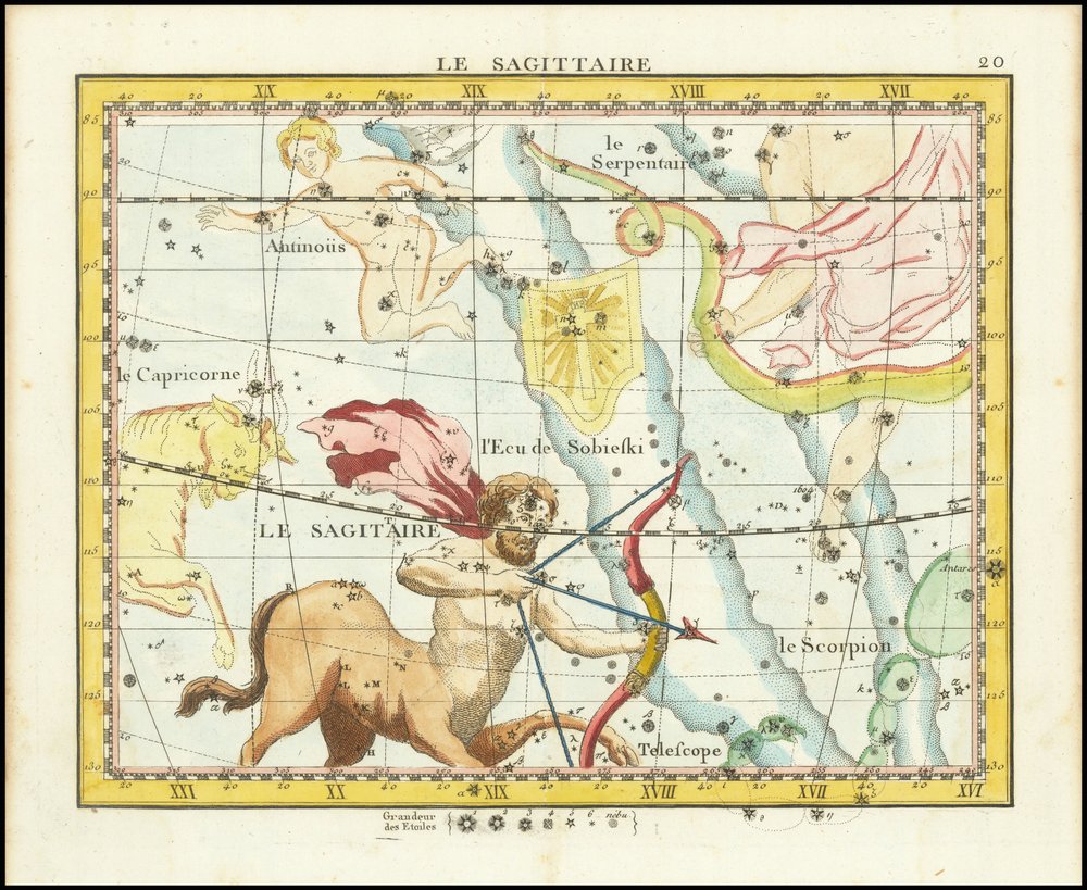 The Sagittarius by John Flamsteed