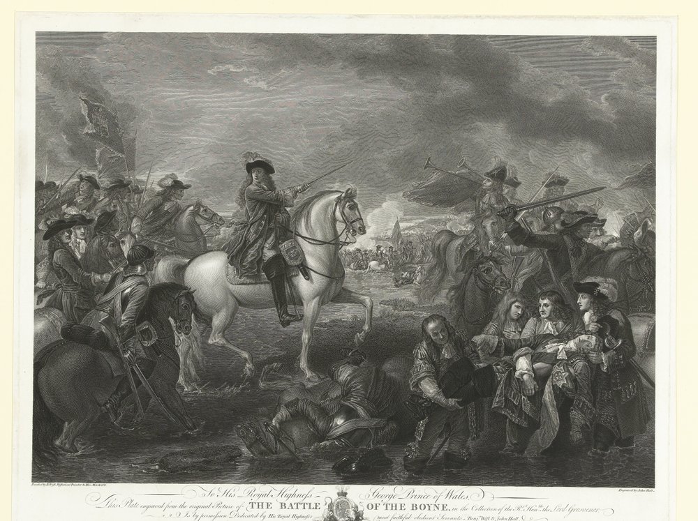 King William III During the Battle of the Boyne, 1690