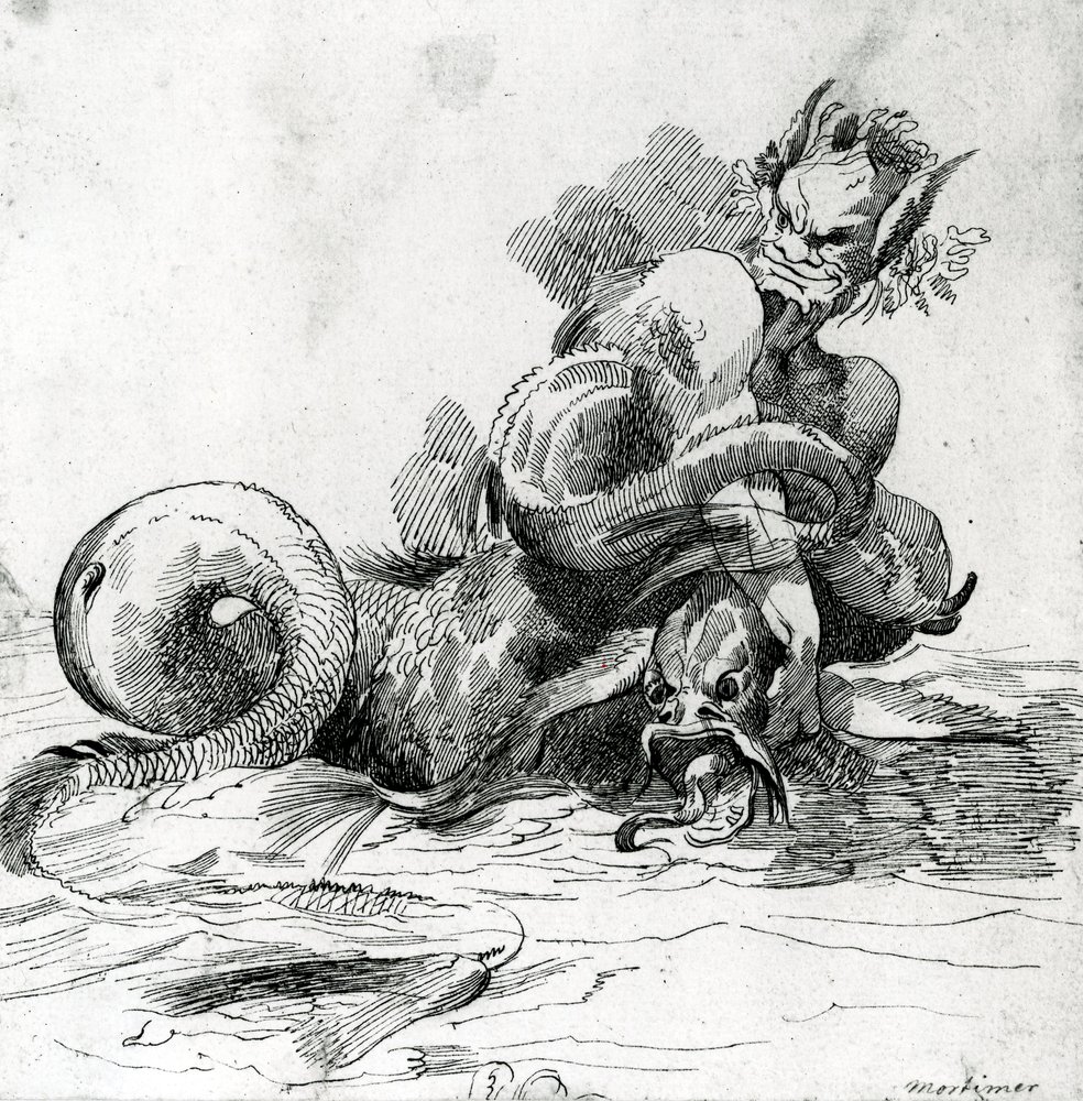 Illustration of a Sea Monster, 18th Century