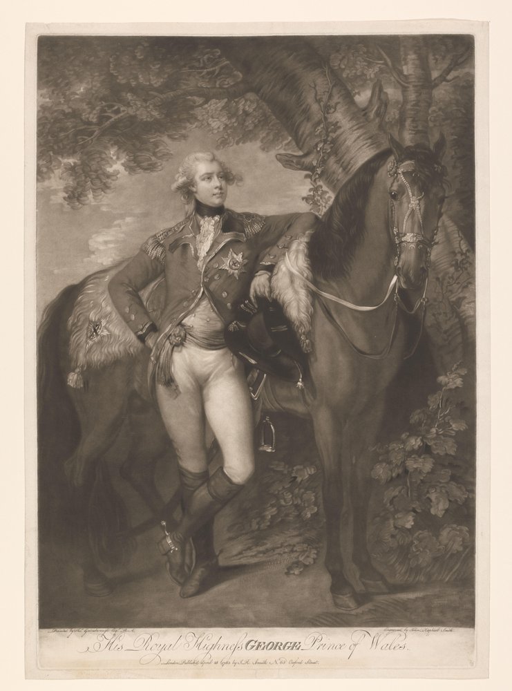 Portrait of George IV as Prince of Wales