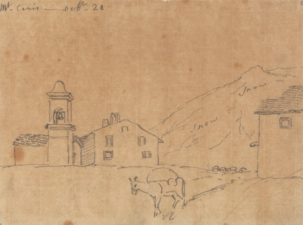 Mont Cenis, October 20 by John Robert Cozens