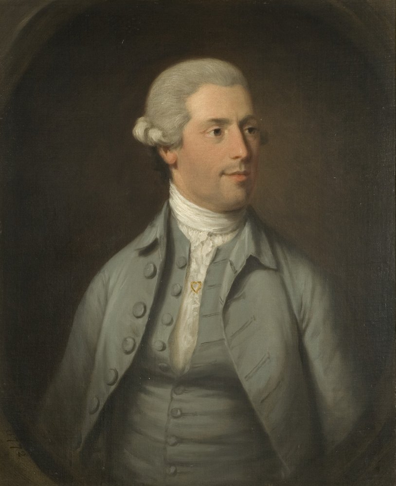Portrait of Richard Tombs by John Simmons: Fine art print