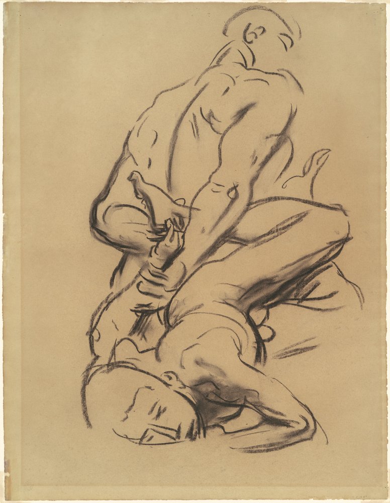 Study for Judgment by John Singer Sargent: Fine art print