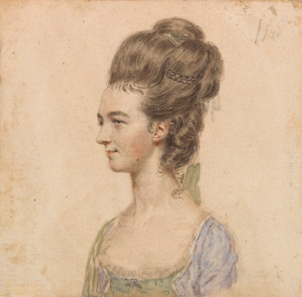 Miss Barbara Hill (d. 1838) by John Smart