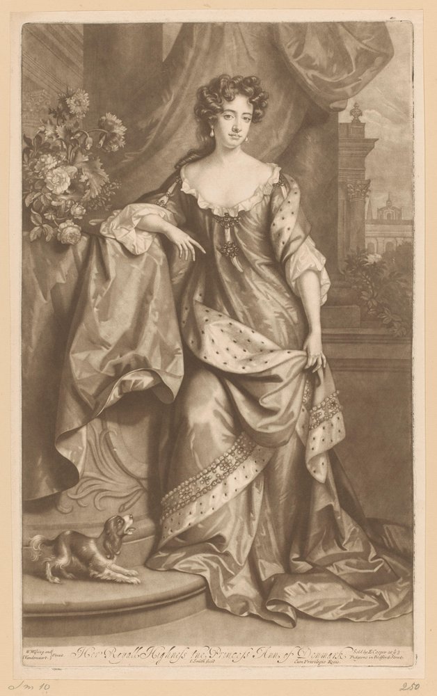 Portrait of Anna of Denmark by John Smith