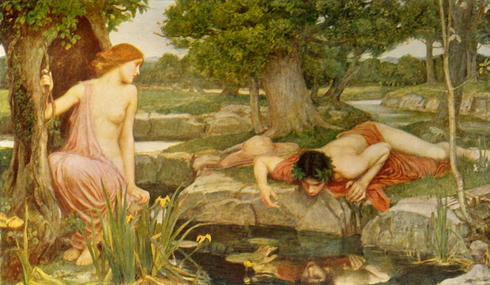 Echo and Narcissus, 1903, c. 1915 by John William Waterhouse