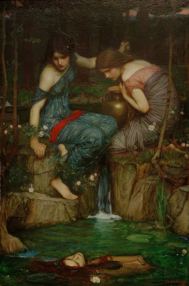 Nymphs Finding the Head of Orpheus