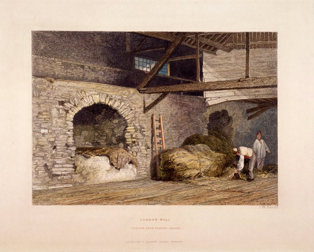 Trinity Square, London, 1851 by John Wykeham Archer