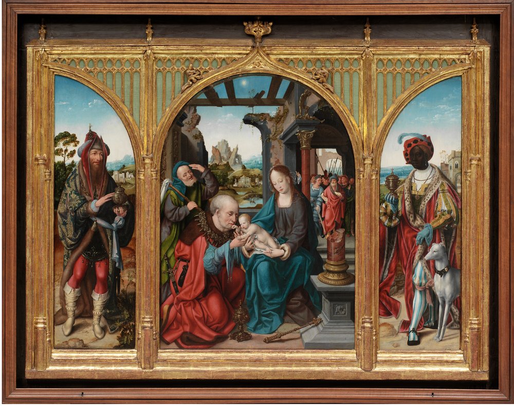 Adoration of the Magi by Joos van Cleve: Buy fine art prints