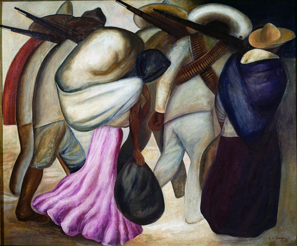 Las soldaderas, painting by José Clemente Orozco (1883-1949), 1926, Mexico City, Museum of Modern Art by José Clemente Orozco