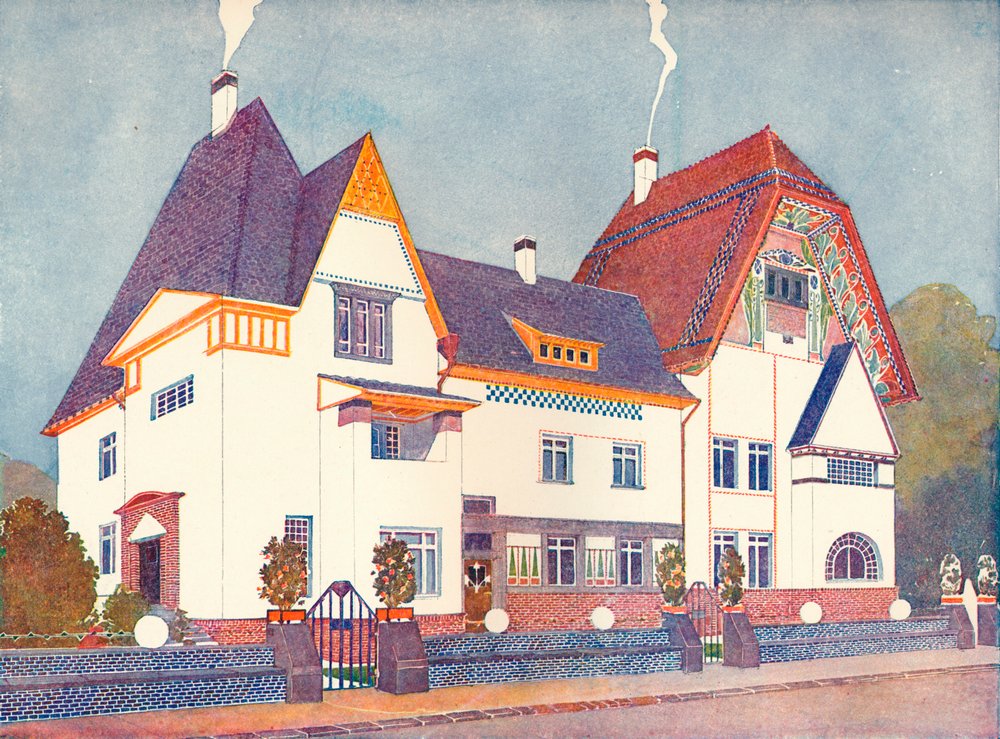 【匿名配送】JOSEPH MARIA OLBRICH ARCHITECTVRE Joseph Maria Olbrich Architecture : Complete Reprint of