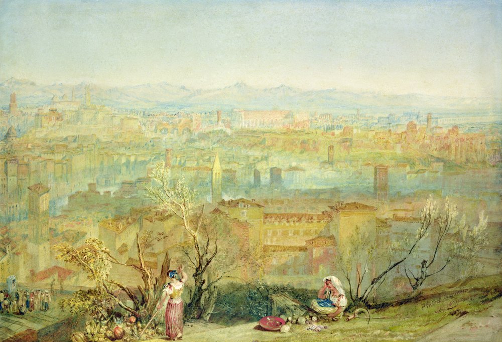 Rome from San Pietro by Joseph Mallord William Turner