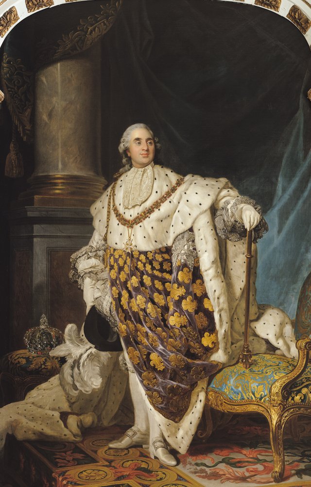 Louis XVI in Coronation Robes by Joseph Siffred Duplessis