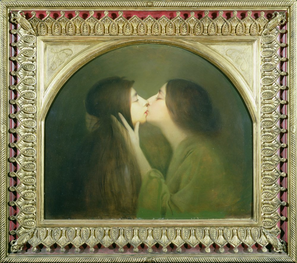 The Kiss by Joseph Granie: Highest-quality art reproduction