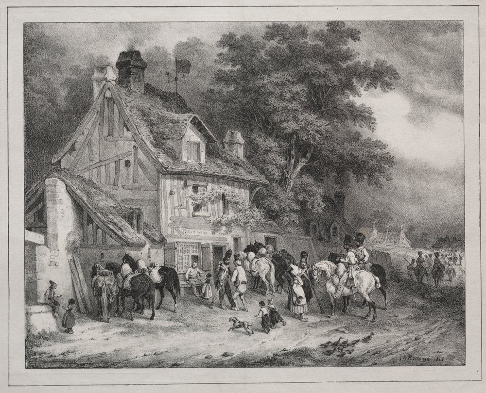Souvenir of Normandy by Joseph-Louis Hippolyte Bellange