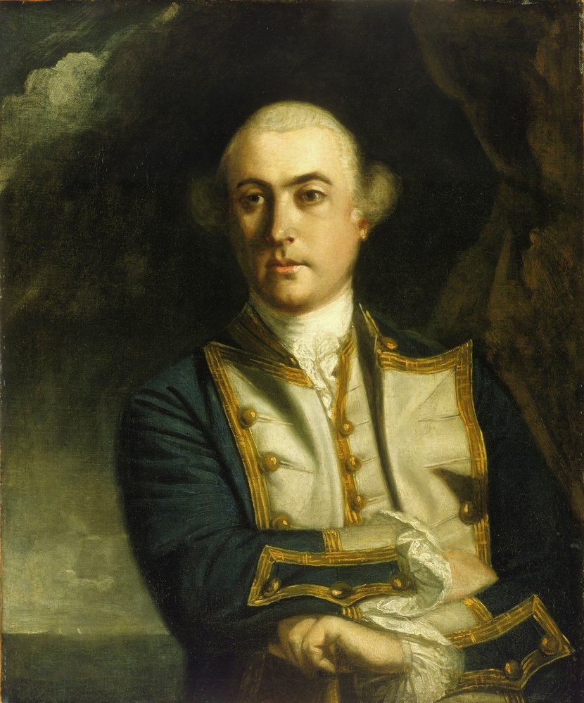 Captain The Honourable John Byron by Joshua Reynolds