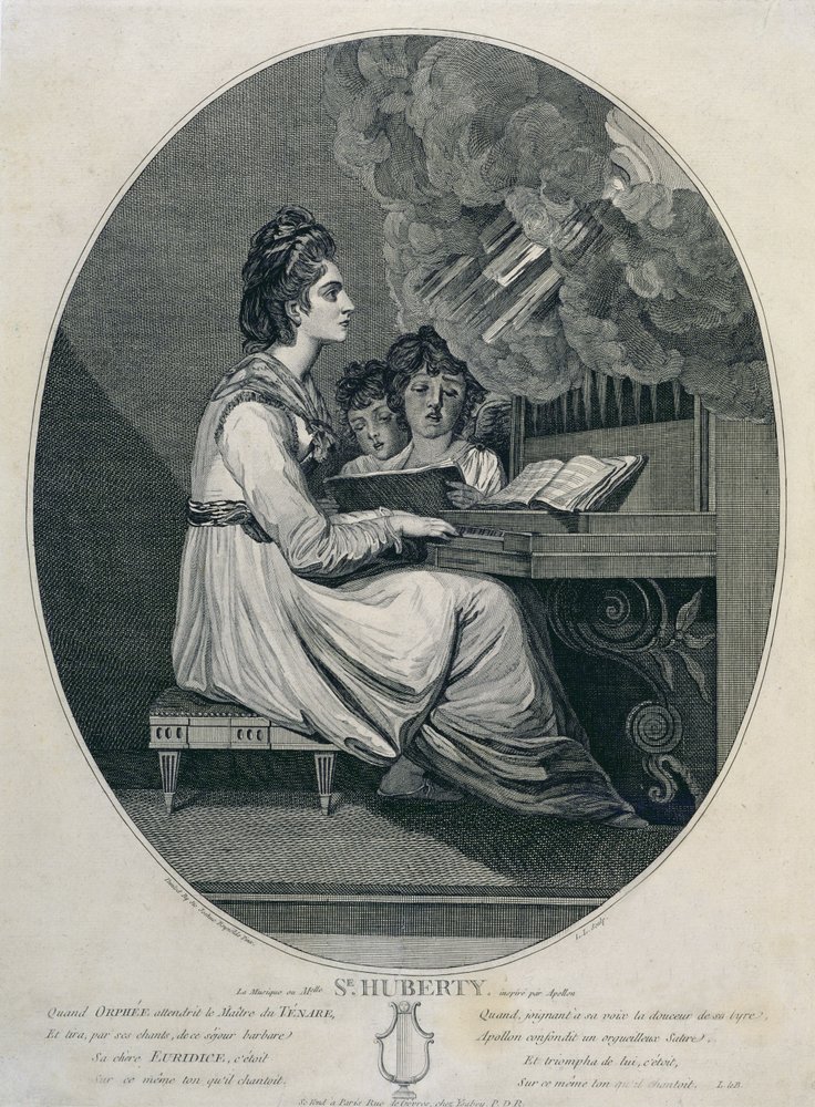 The Music of Mademoiselle S. Huberty Inspired by Apollo