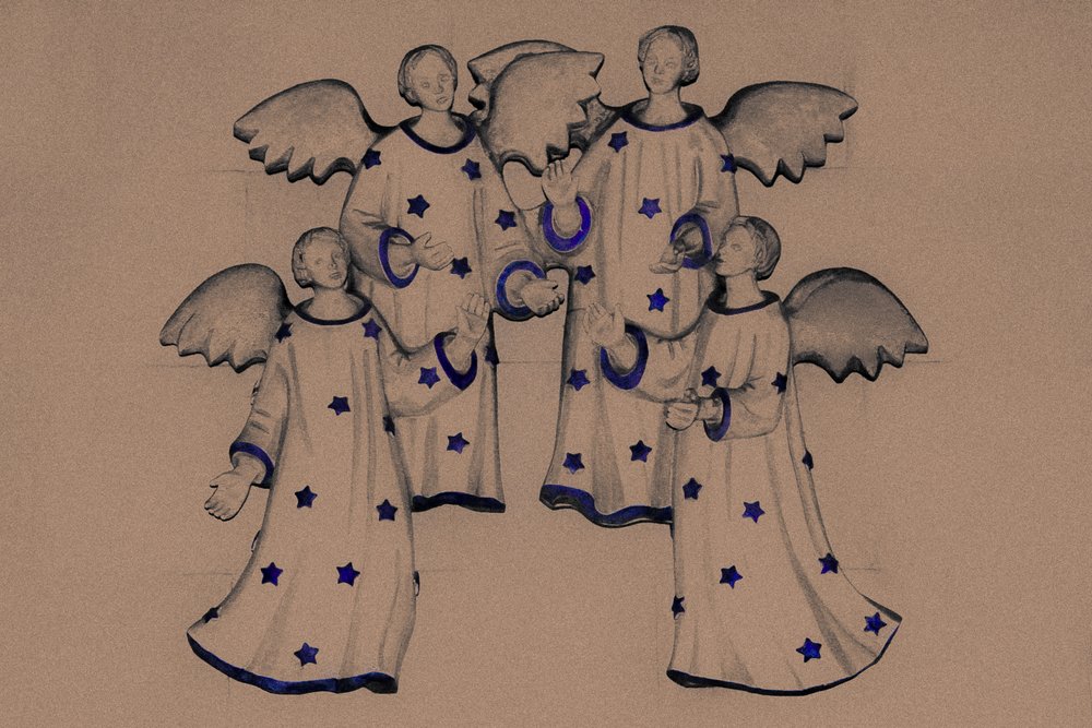 Choir of Angels by Joy Lions: Buy fine art print