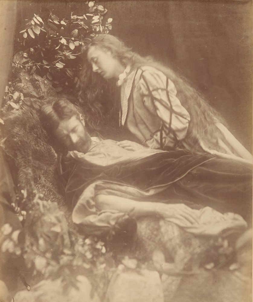 Gareth and Lynette, 1874 by Julia Margaret Cameron