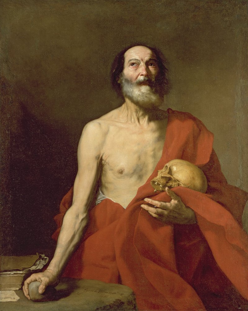 Saint Jerome by Jusepe de Ribera: Buy fine art print
