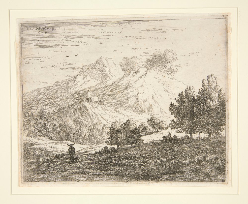 The Four Mountains by Karel Dujardin