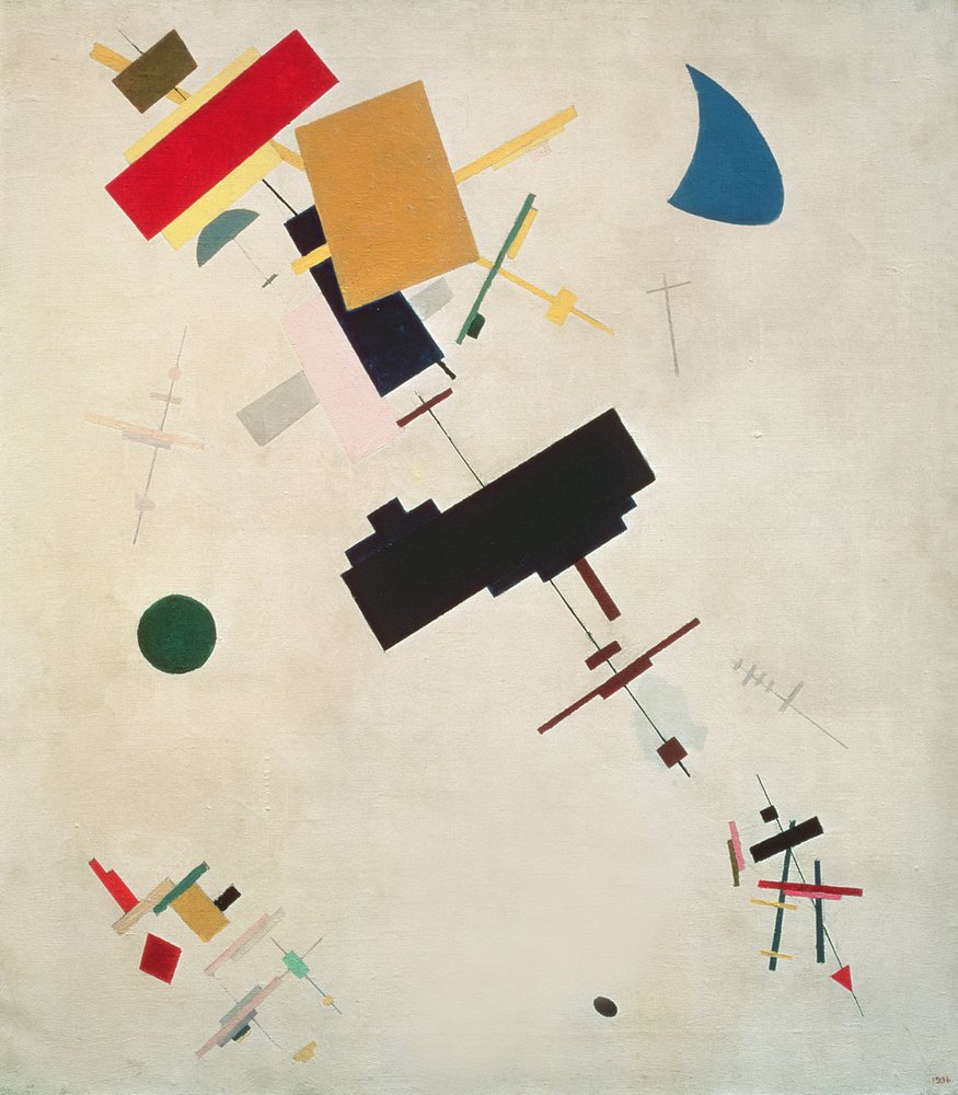 Suprematist Composition No. 56, 1936 by Kazimir Severinovich Malevich