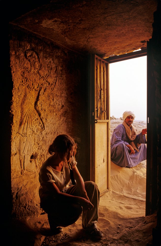 North Tombs, Royal tombs at Amarna, Egypt by Kenneth Garrett