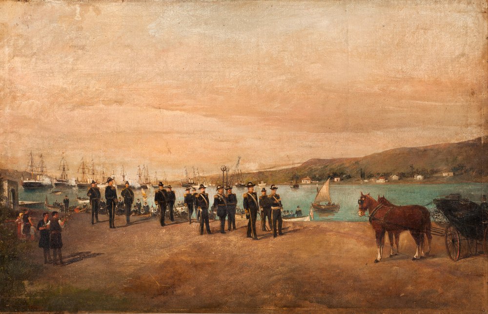 After the Inauguration by Konstantinos Volanakis