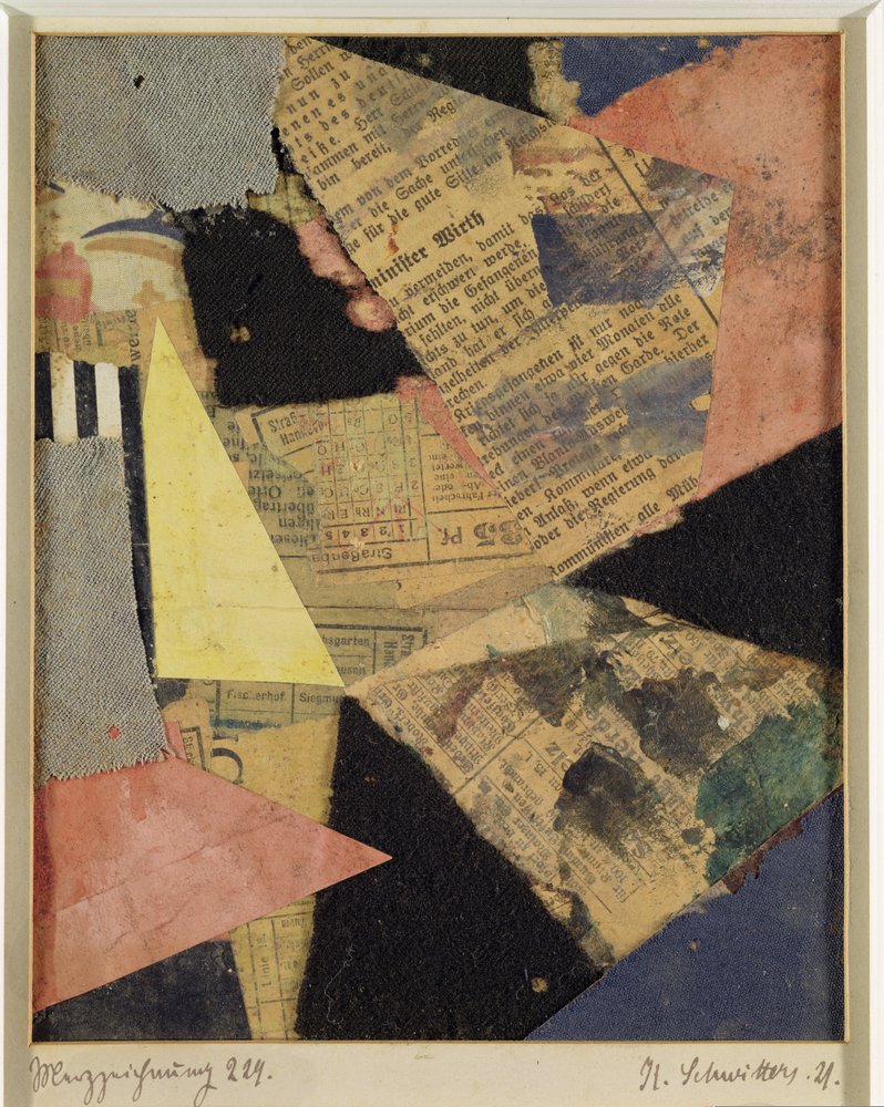 Merz Drawing 229 by Kurt Schwitters