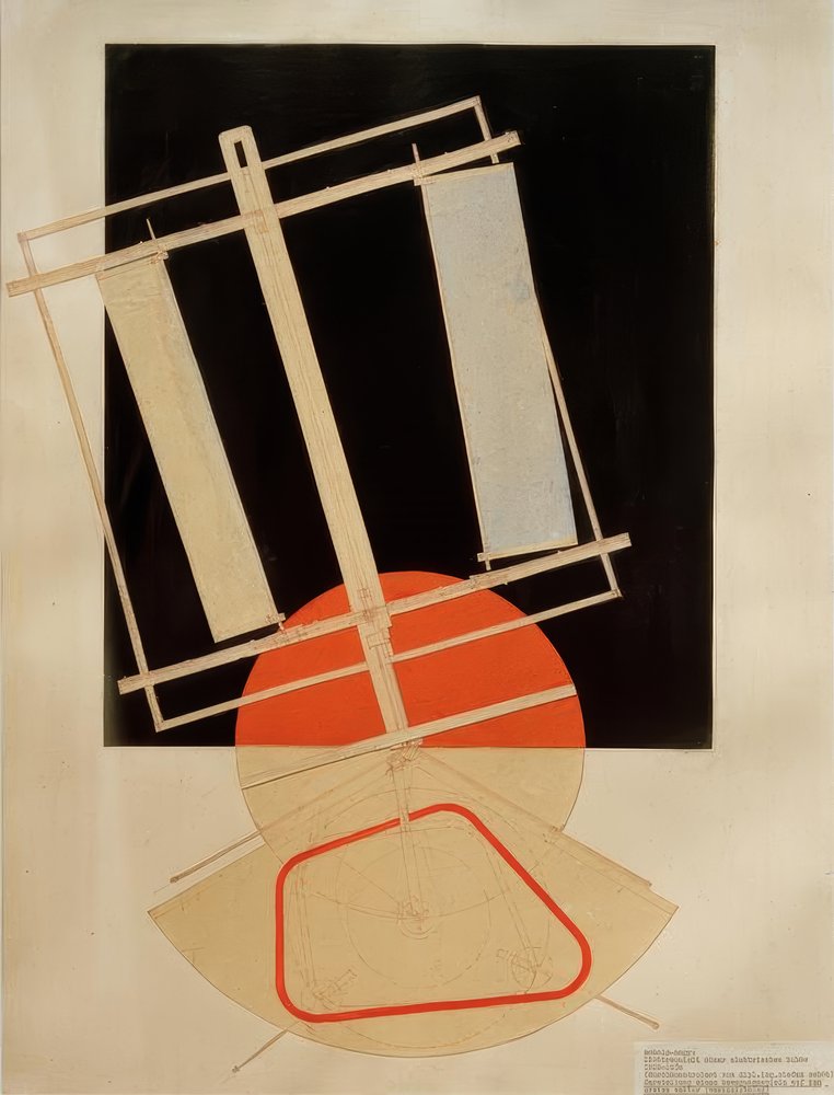 Lighting Prop Of An Electric Stage By Laszlo Moholy Nagy