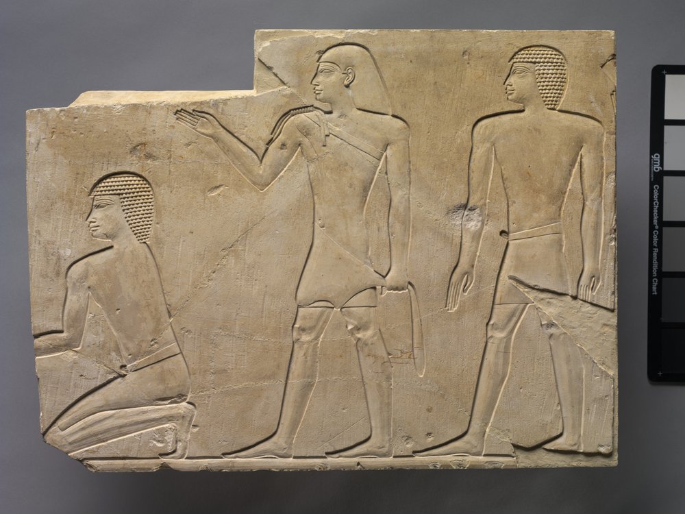 Priests Performing Funeral Rites, circa 667-647 BC