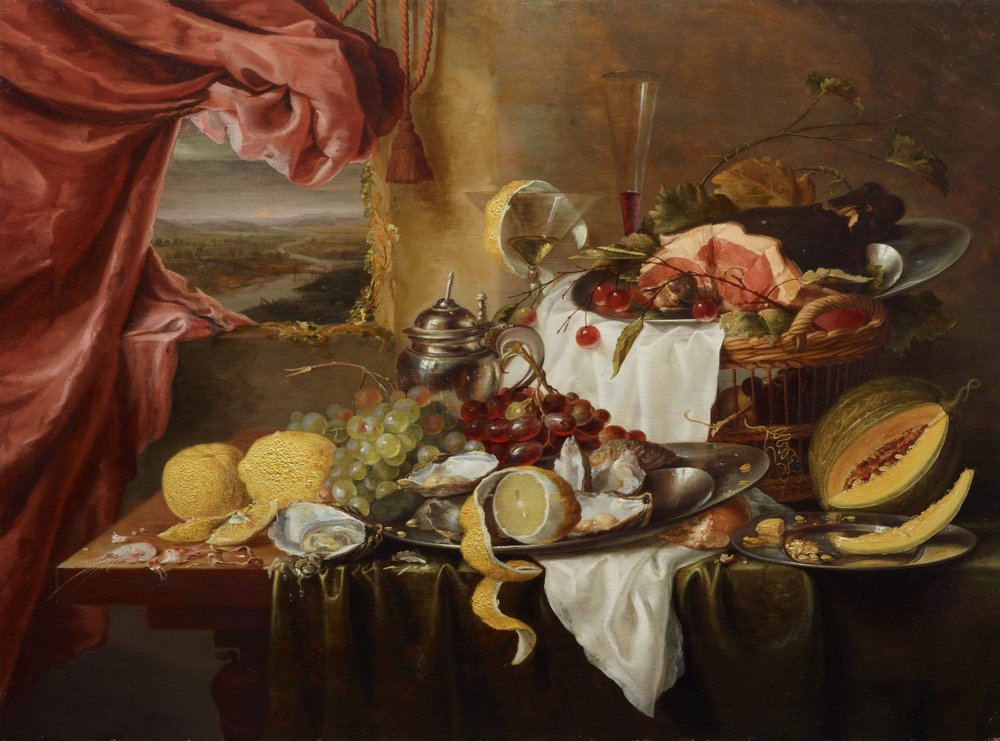 Still Life with Imaginary View by Laurens Craen