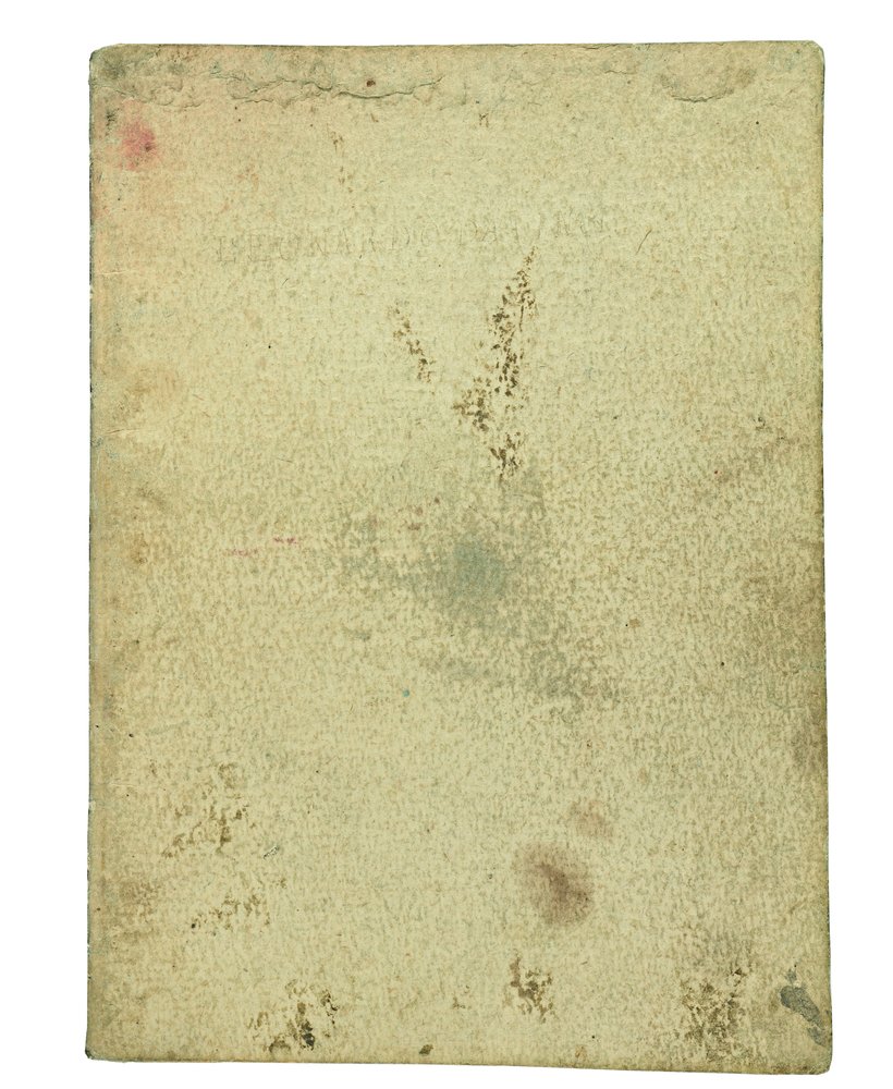 Codex on the Flight of Birds, Endpaper I