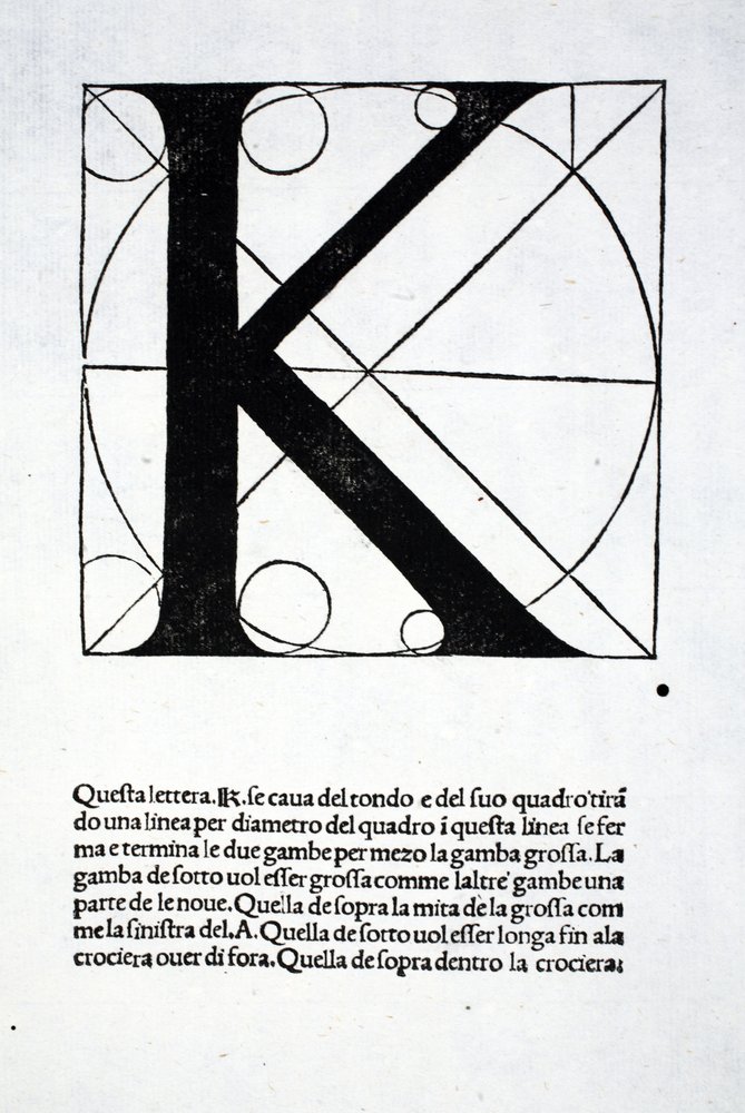 K, illustration from 