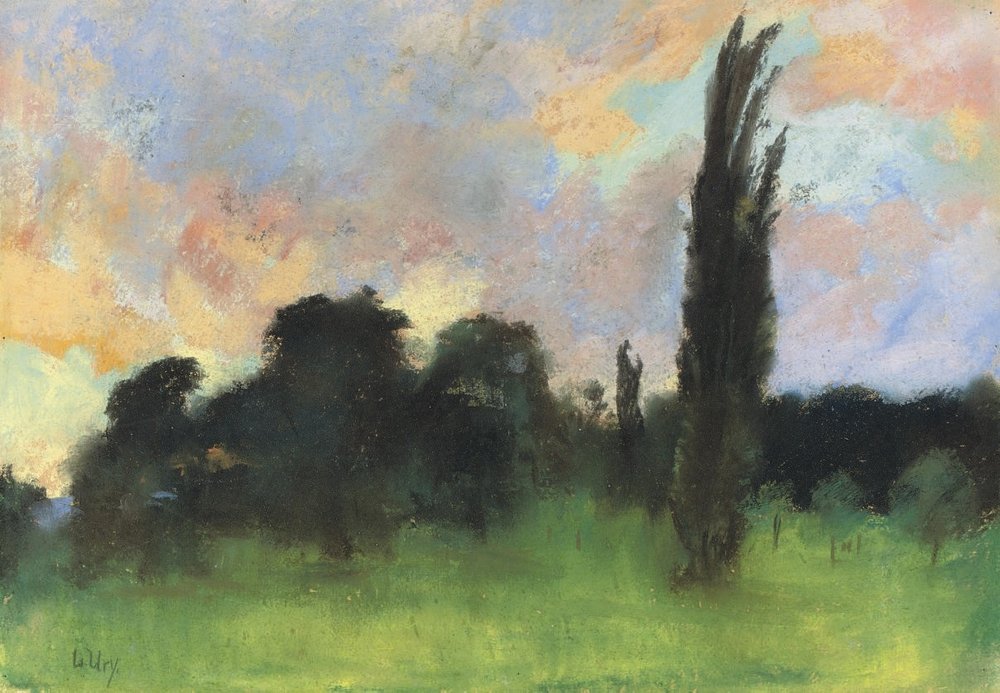 Cloud Study by Lesser Ury: Highest-quality art reproduction