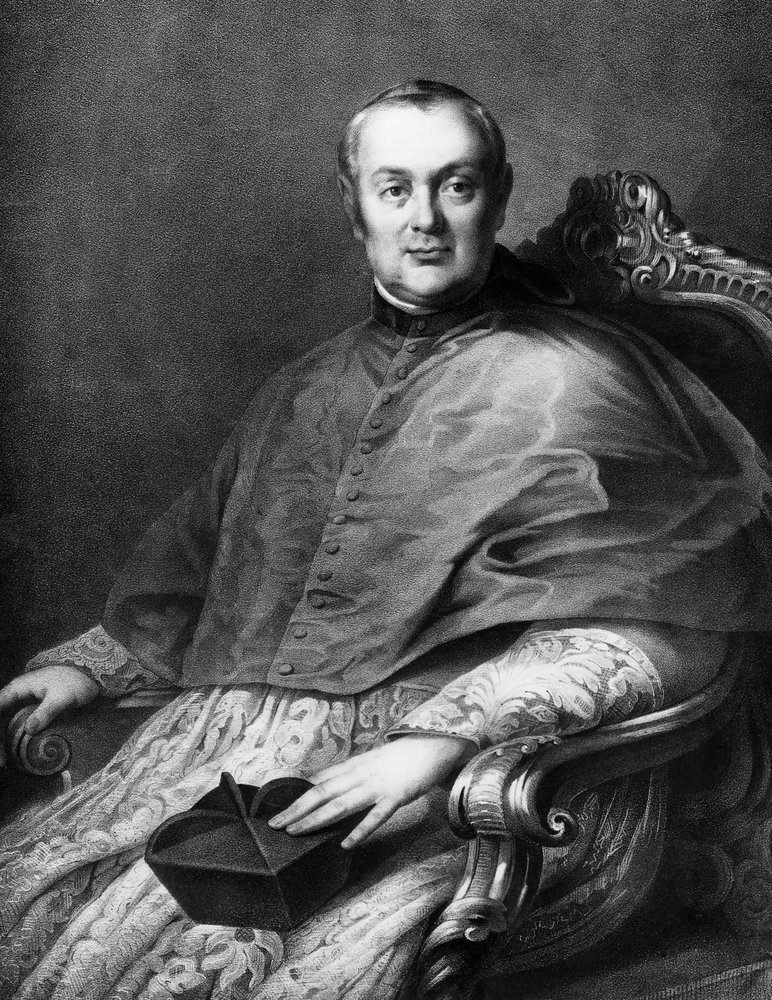 Portrait of Tommaso Bernetti, Italian cardinal, who was Cardinal ...