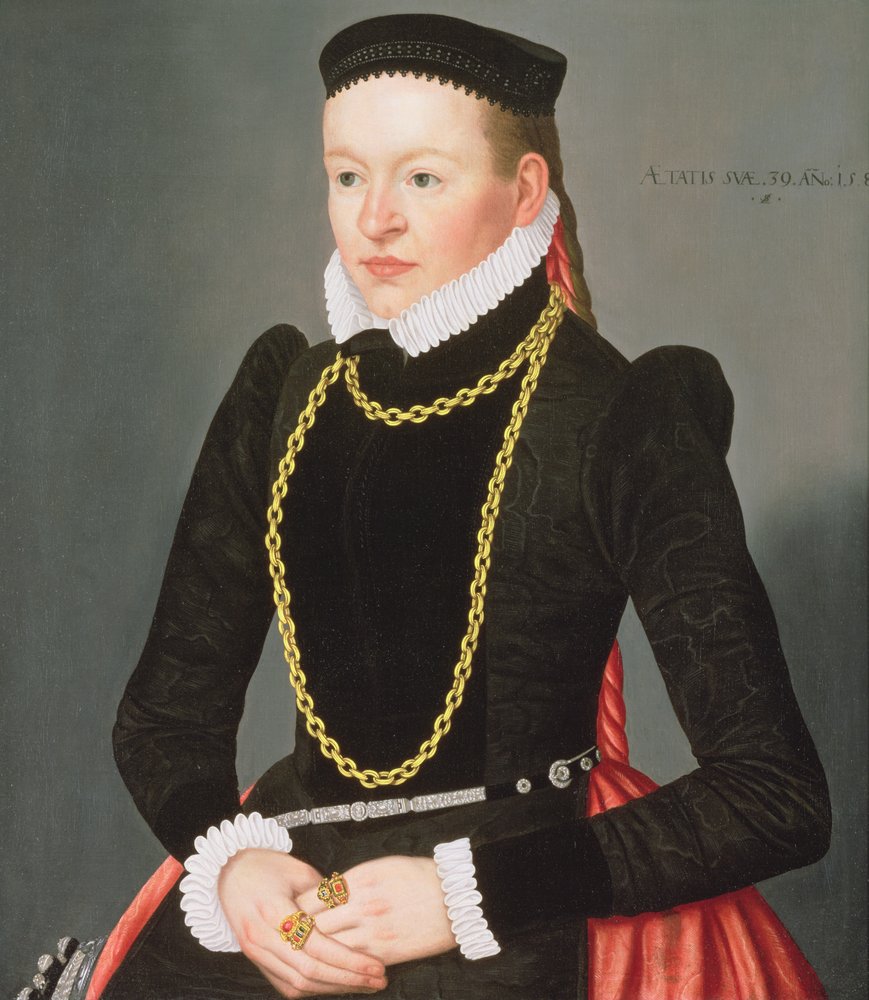 Portrait of a Lady, c. 1585 by Lorenz Strauch