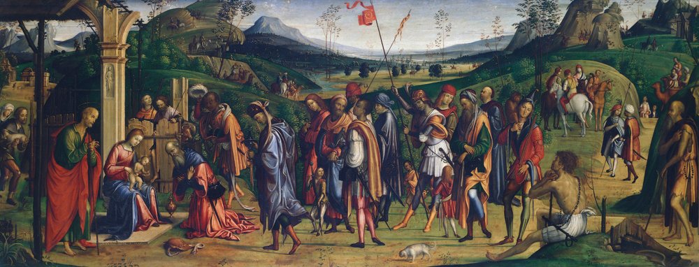 Adoration of the Magi by Lorenzo Costa: Buy fine art print