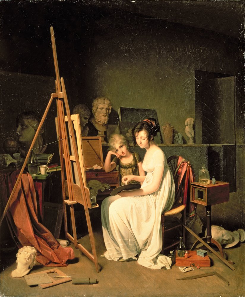 Artist’s Studio by Louis Leopold Boilly