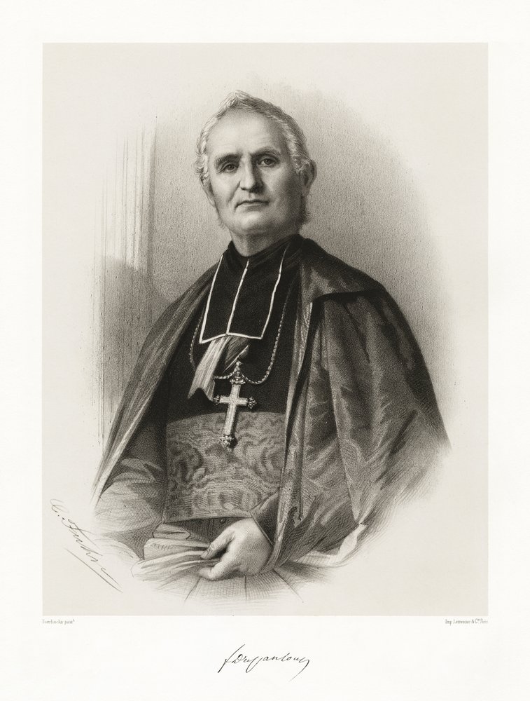 Félix Dupanloup by Louis Benoit Antoine Tuerlinckx