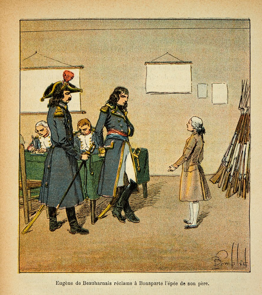 Illustration from 'The Memorial of Saint Helene' by Count Emmanuel de ...