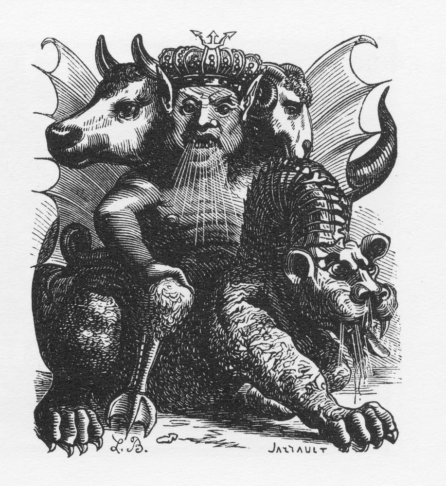 Asmodee demon of the Bible - Asmodeus or Ashmedai king of demons - in ...
