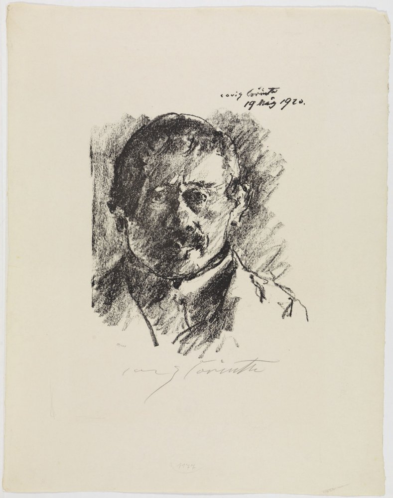 Self-Portrait, 19 March 1920 by Lovis Corinth