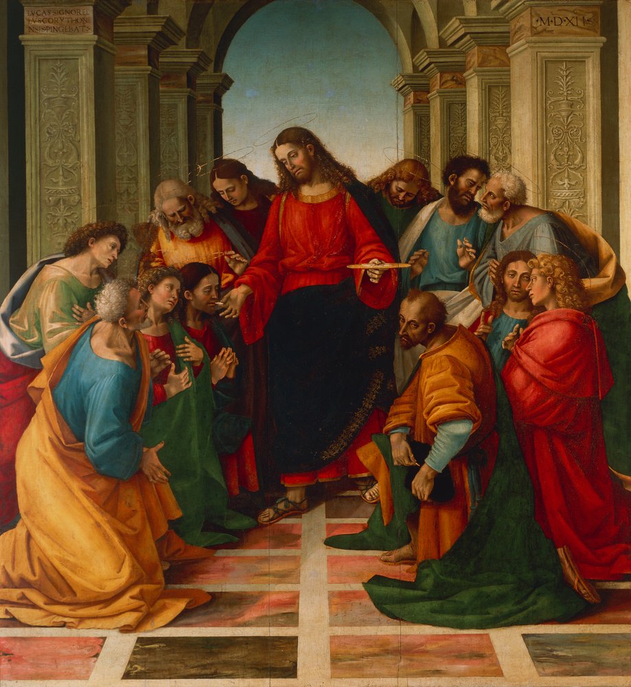The Communion of the Apostles by Luca Signorelli