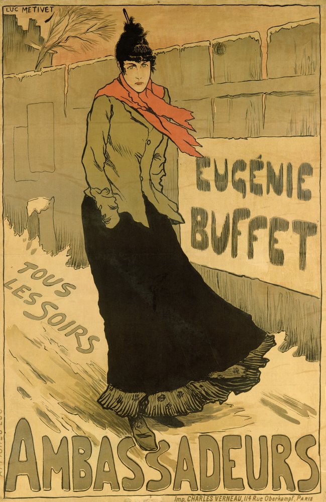 Reproduction of a poster advertising 
