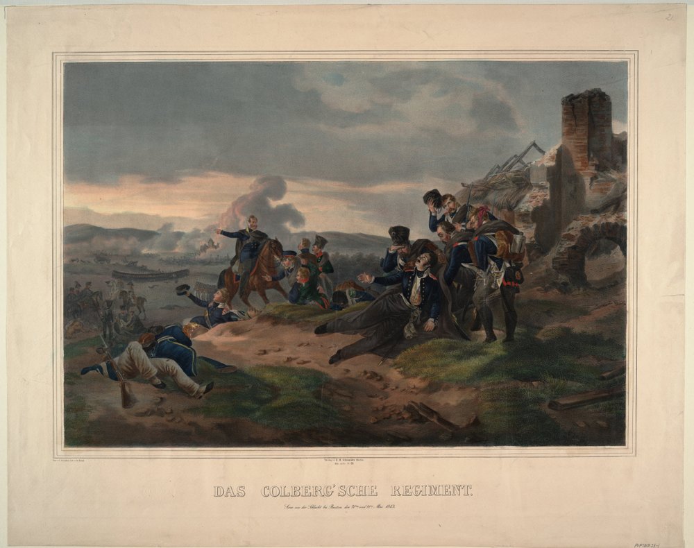 The Colberg Regiment at the Battle of Bautzen