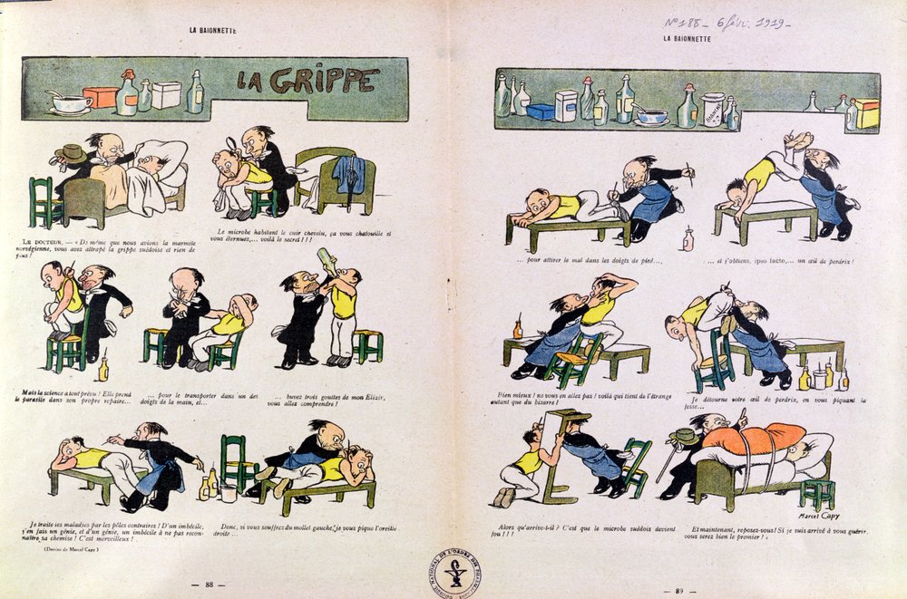The Spanish Flu, from 