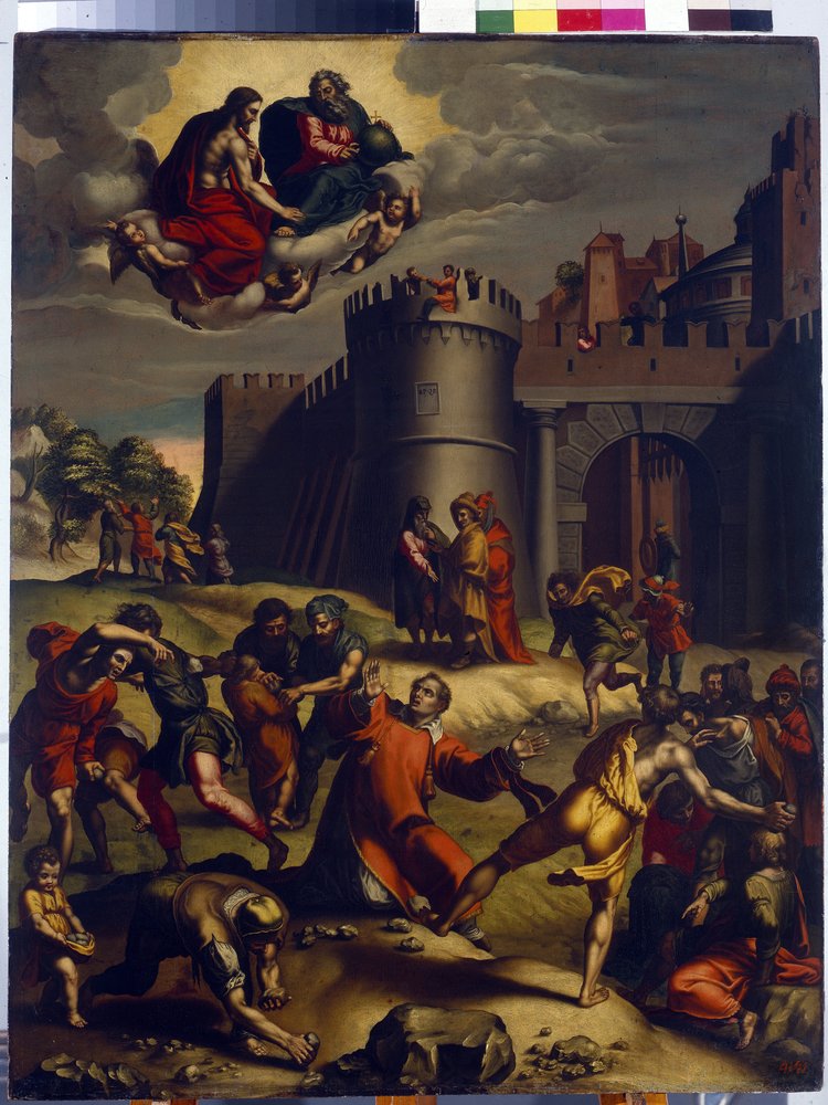 The Martyrdom of Saint Stephen by Marcello Venusti