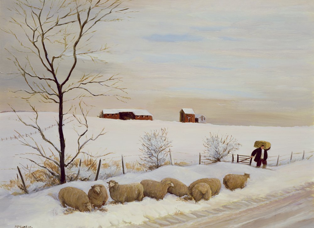 Another Hard Winter by Margaret Loxton: Buy fine art prints